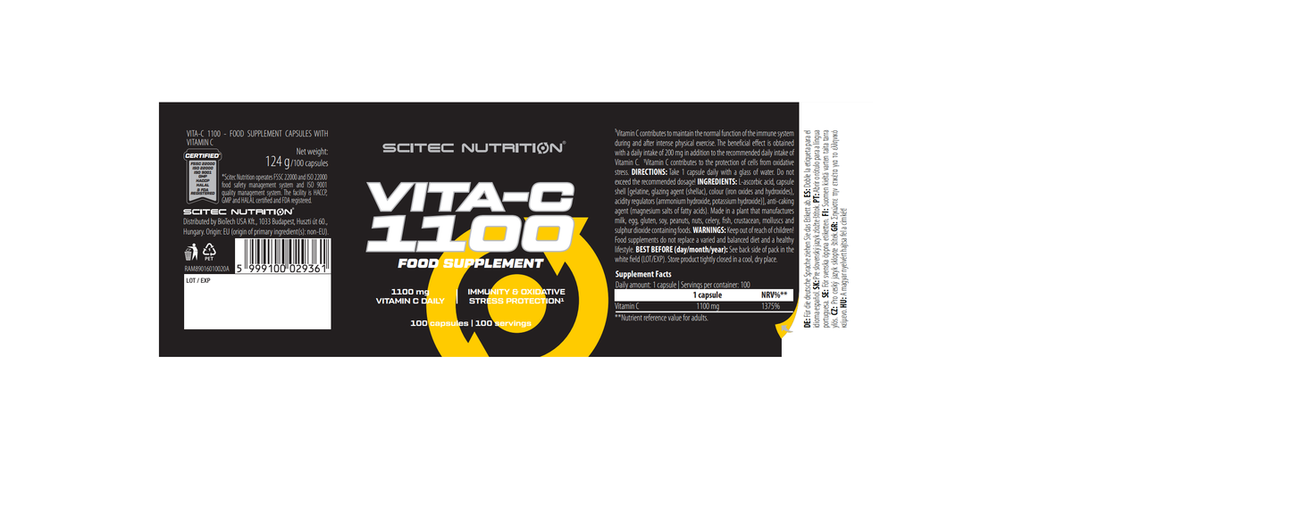 C1000 + Bioflavonoids (100 caps)