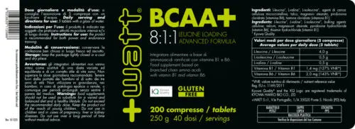 BCAA+ 8:1:1 COMPRESSE