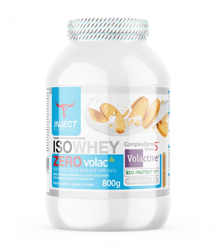 Iso Whey ZERO Volac® (800g) INJECT NUTRITION