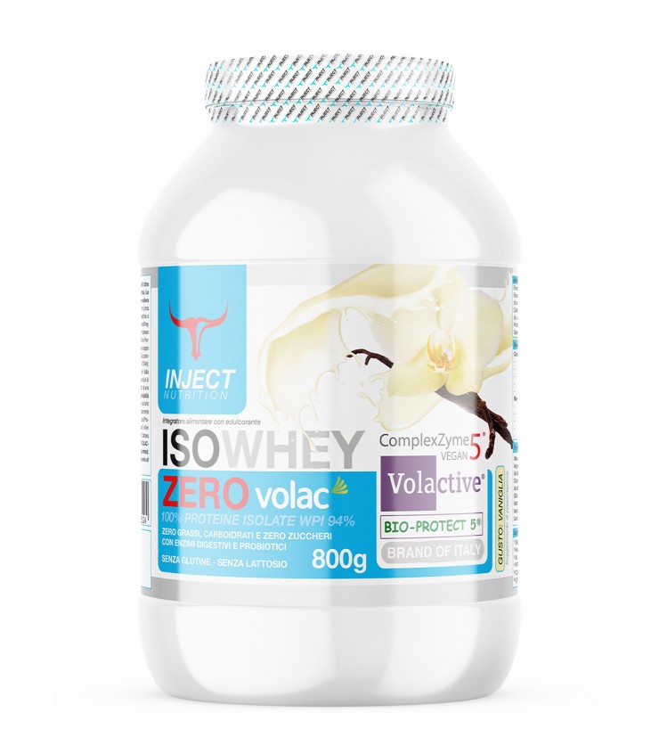 Iso Whey ZERO Volac® (800g) INJECT NUTRITION