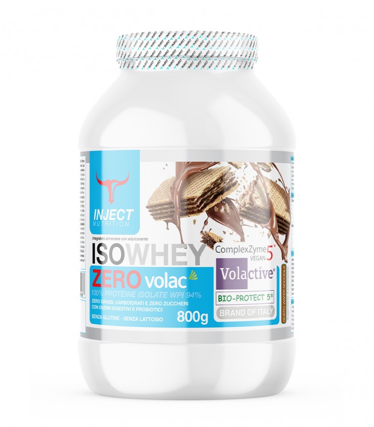 Iso Whey ZERO Volac® (800g) INJECT NUTRITION