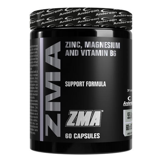 ANDERSON ZMA 60 cps Magnesio Zinco Vitamina B6