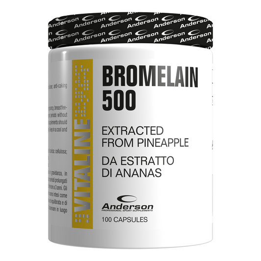 Anderson Bromelain 500 - 100 caps Bromelina in capsule