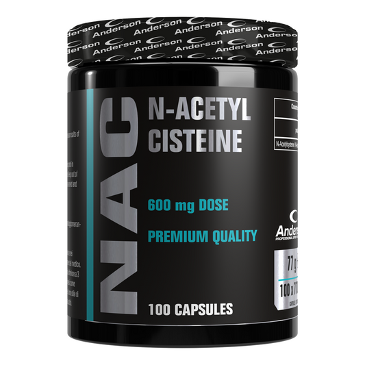 Anderson Nac N-Acetyl Cisteine - 100 caps Potente antiossidante