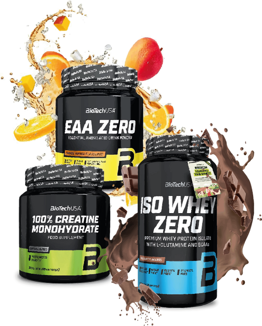 Iso Whey Zero908g+Creatine Monohydrate300g+EAA Zero350g